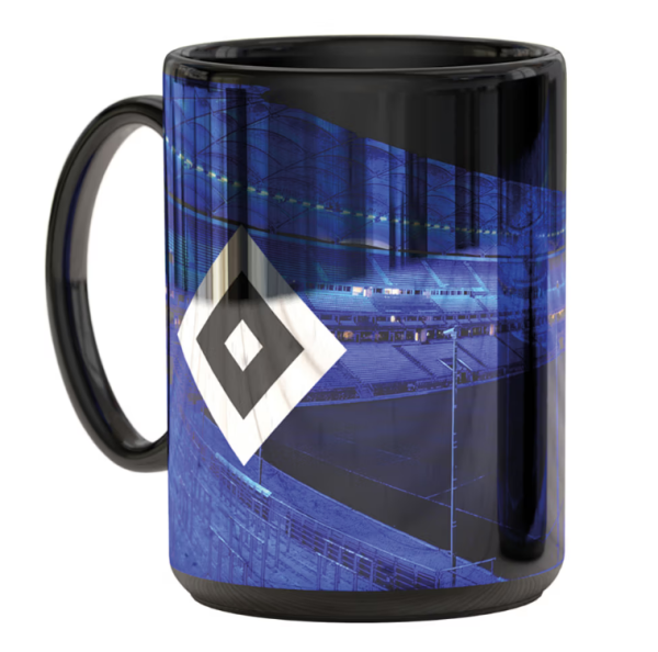 Hamburger SV - Tasse Metallic "Stadion blau"